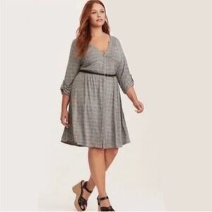 Torrid Jersey Knit Midi Dress